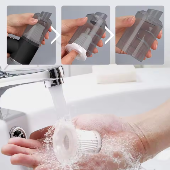 Aspiradora Portátil Mini de Alta Potencia PocketClean | Limpieza Rápida y Eficaz